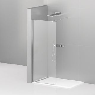 Душевая перегородка CEZARES LIBERTA-L-1-110-120-C-Cr кронштейн 120см